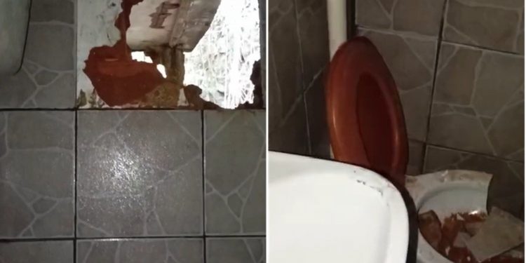 Loja em Petrópolis é furtada após criminoso abrir buraco em parede de banheiro; prejuízo é de quase R$ 3 mil